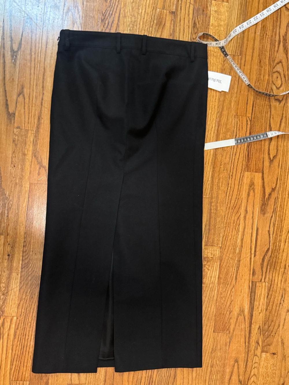 Balenciaga Black wool Maxi Trouser Skirt A-Line Silhouette like new 38 us 6 - Picture 8 of 11